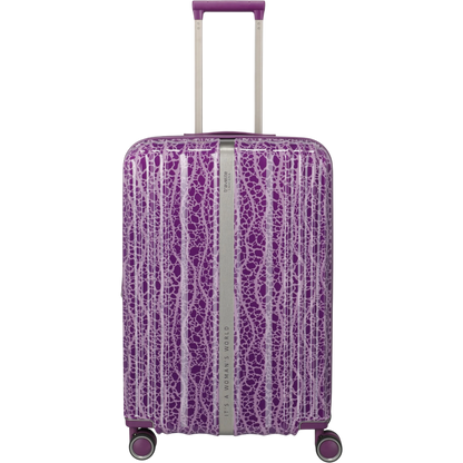 Travelite Lascana Edition 4-Rollen-Trolley M 65 cm -Plum KOFFER-PLUS.COM