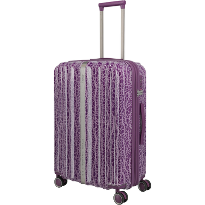 Travelite Lascana Edition 4-Rollen-Trolley M 65 cm -Plum KOFFER-PLUS.COM