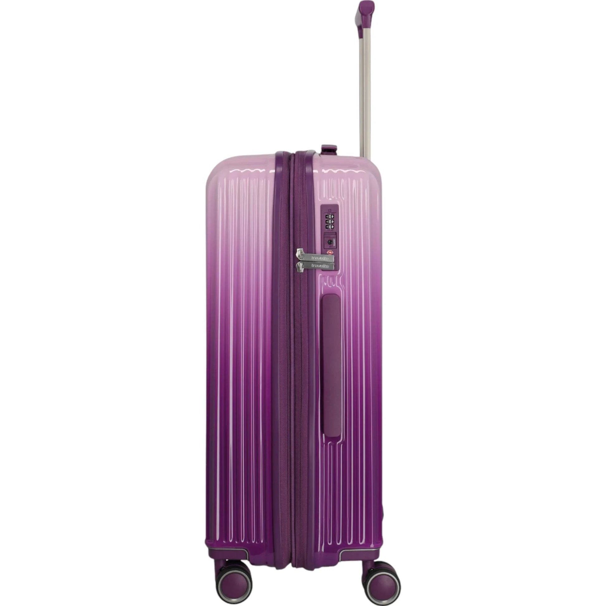 Travelite Lascana Edition 4-Rollen-Trolley M 65 cm -Purple Degrade KOFFER-PLUS.COM