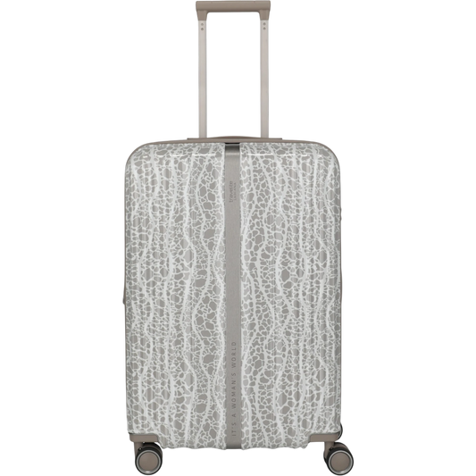 Travelite Lascana Edition 4-Rollen-Trolley M 65 cm -Champagne KOFFER-PLUS.COM