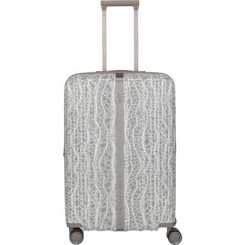 Travelite Lascana Edition 4-Rollen-Trolley M 65 cm -Champagne