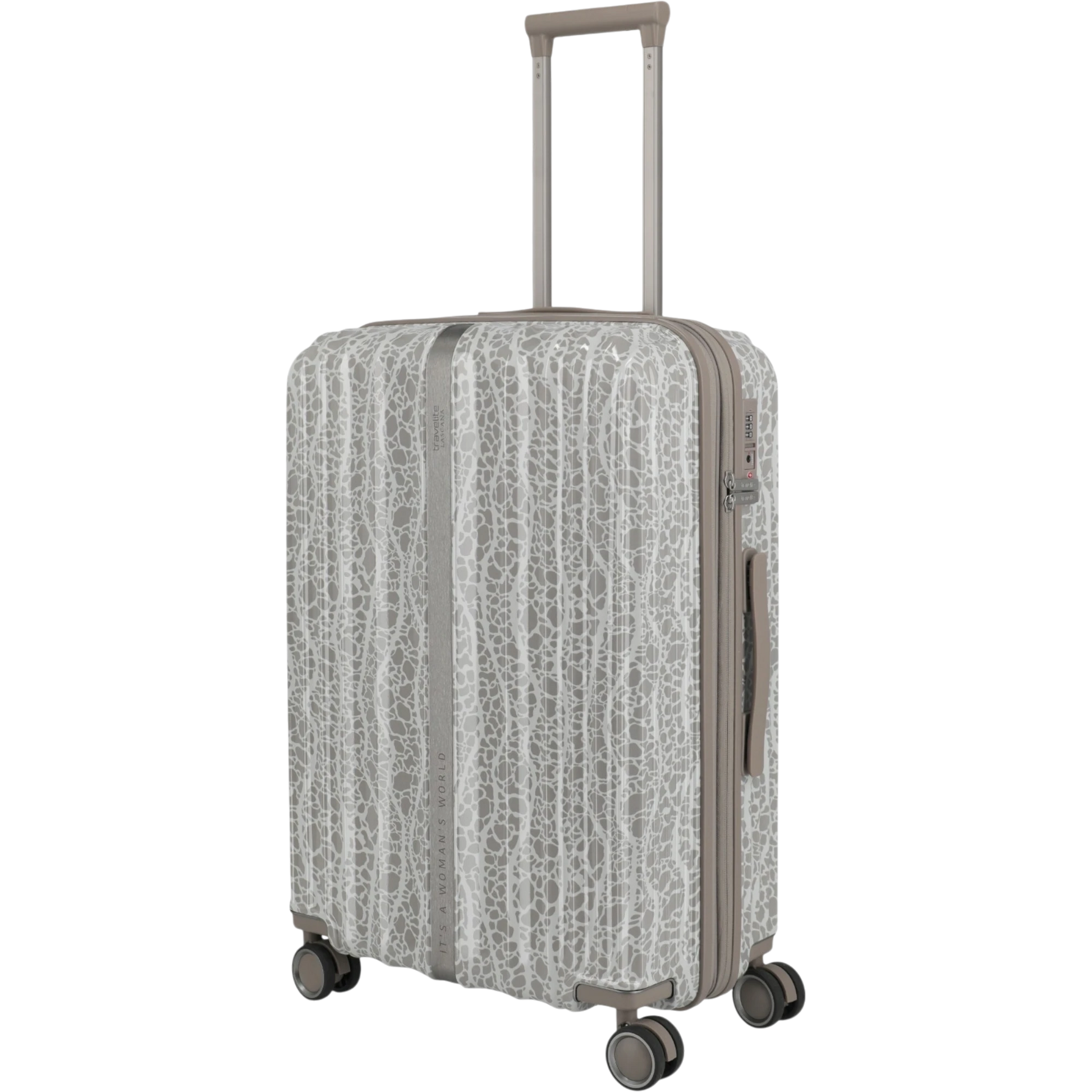 Travelite Lascana Edition 4-Rollen-Trolley M 65 cm -Champagne KOFFER-PLUS.COM