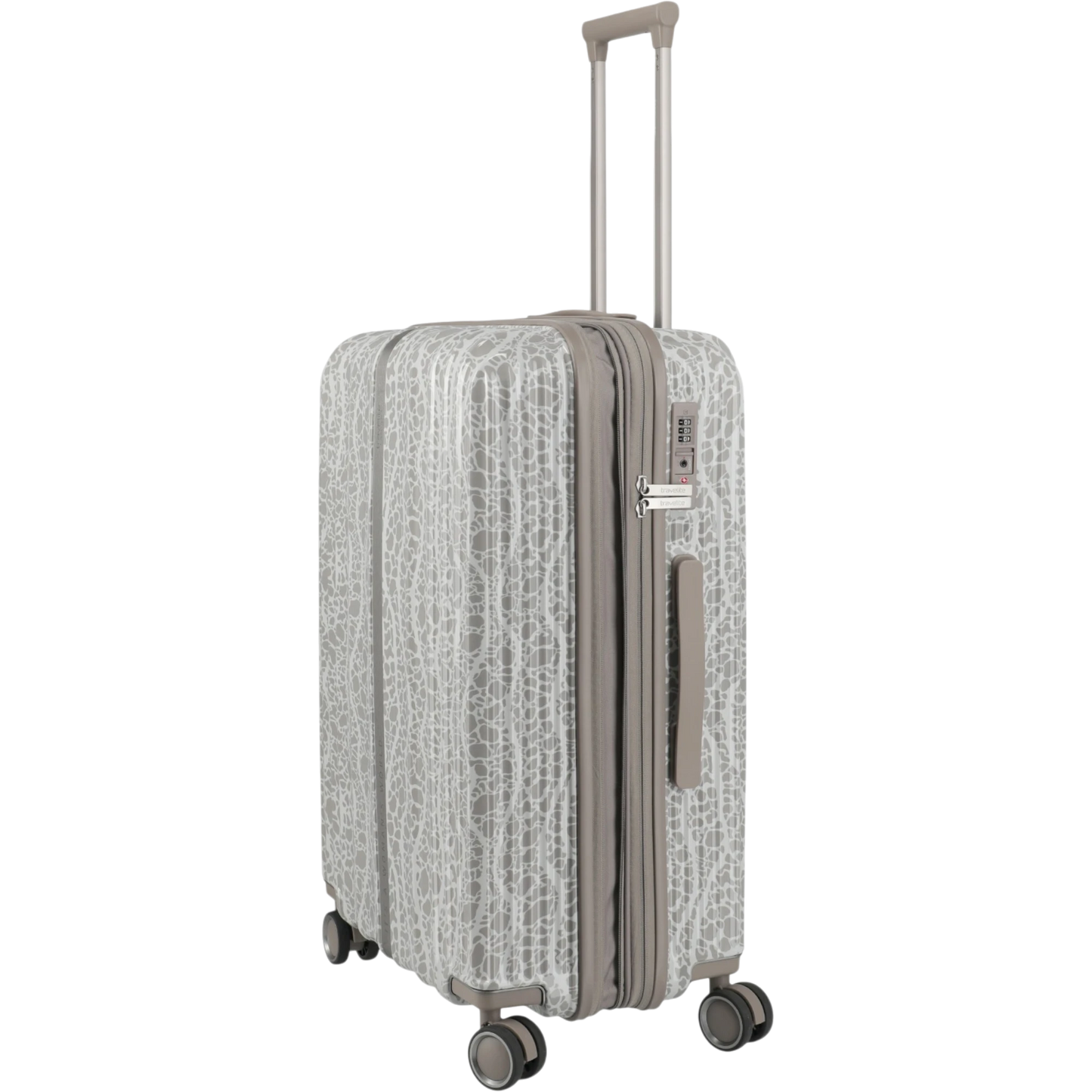 Travelite Lascana Edition 4-Rollen-Trolley M 65 cm -Champagne KOFFER-PLUS.COM