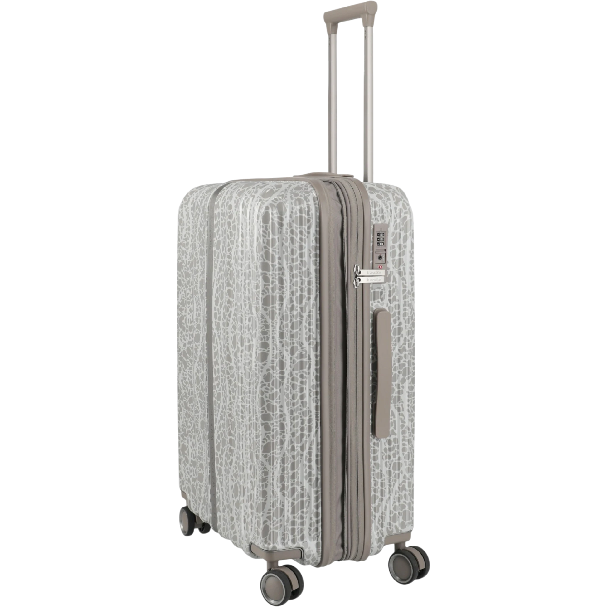 Travelite Lascana Edition 4-Rollen-Trolley M 65 cm -Champagne KOFFER-PLUS.COM