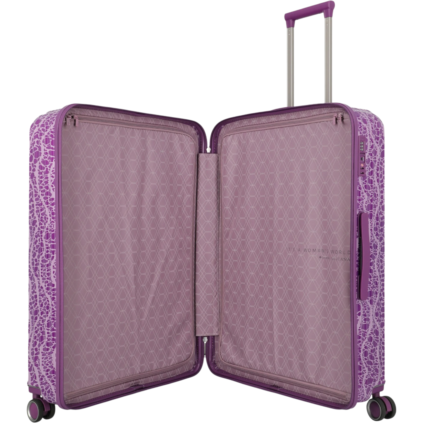 Travelite Lascana Edition 4-Rollen-Trolley L 76 cm -Plum KOFFER-PLUS.COM