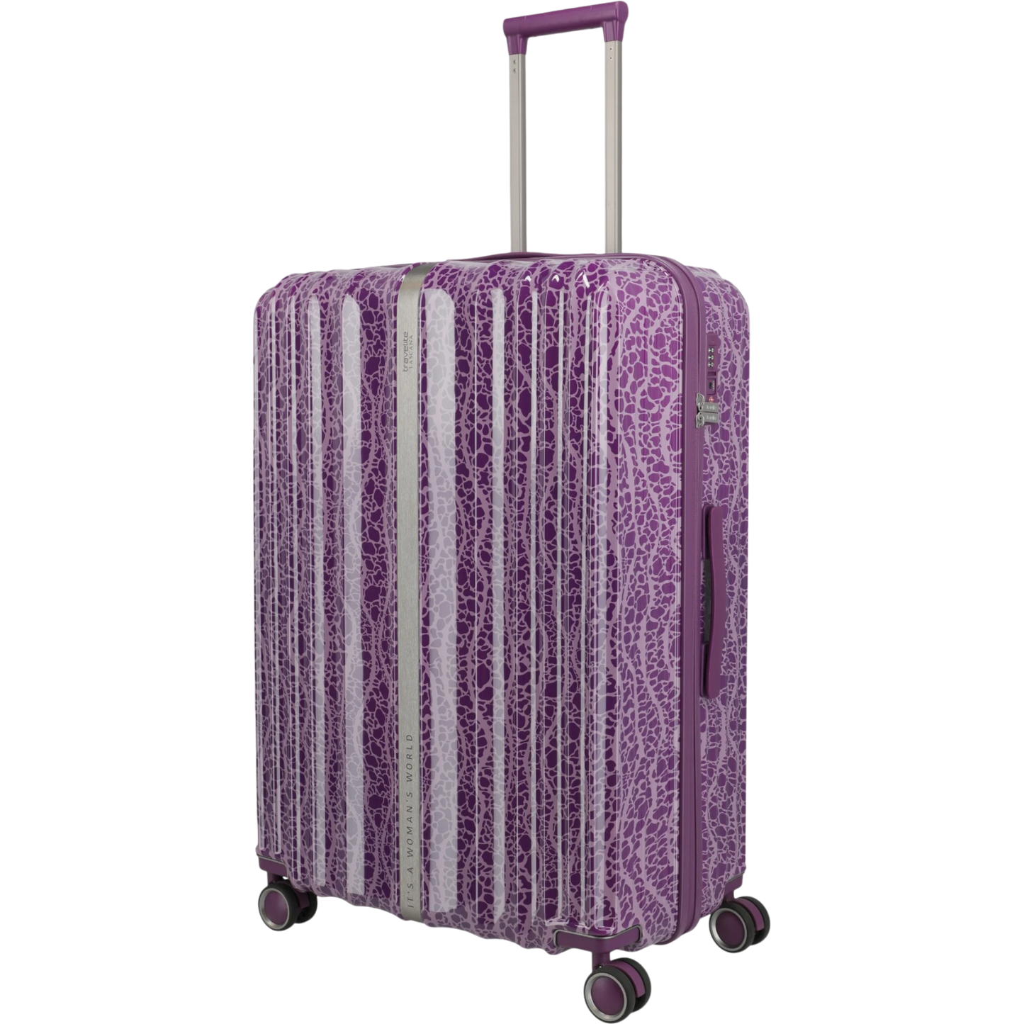 Travelite Lascana Edition 4-Rollen-Trolley L 76 cm -Plum KOFFER-PLUS.COM