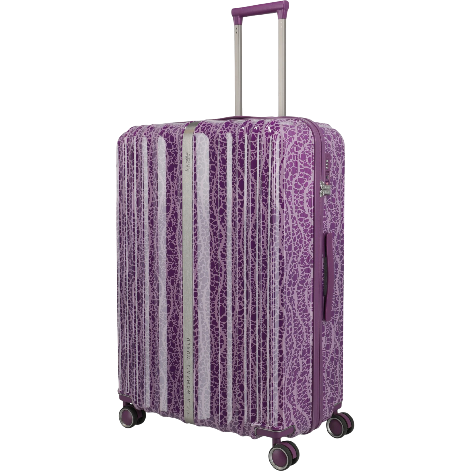 Travelite Lascana Edition 4-Rollen-Trolley L 76 cm -Plum KOFFER-PLUS.COM