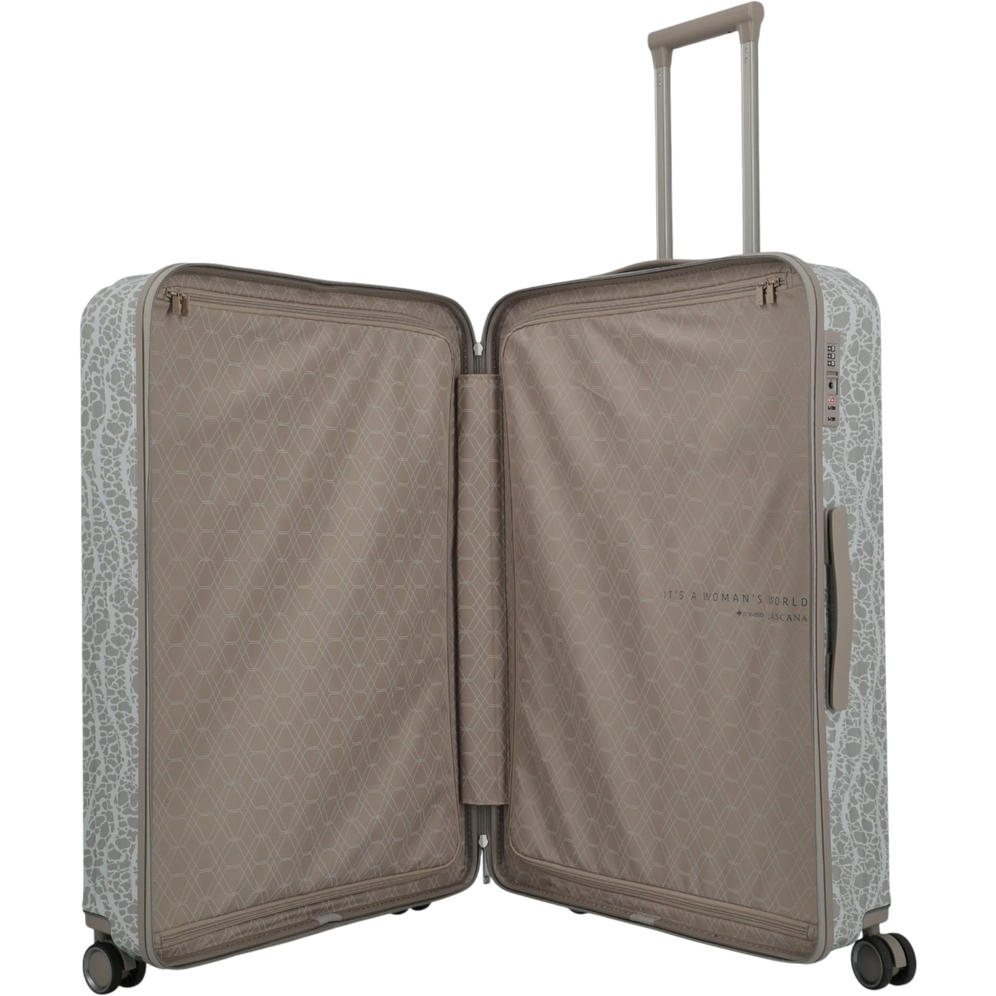 Travelite Lascana Edition 4-Rollen-Trolley L 76 cm -Champagne KOFFER-PLUS.COM