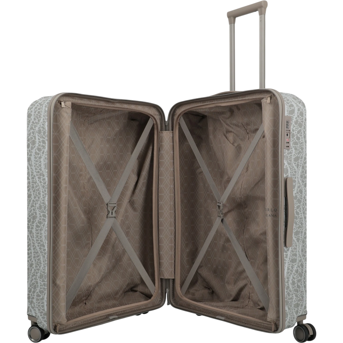 Travelite Lascana Edition 4-Rollen-Trolley L 76 cm -Champagne KOFFER-PLUS.COM