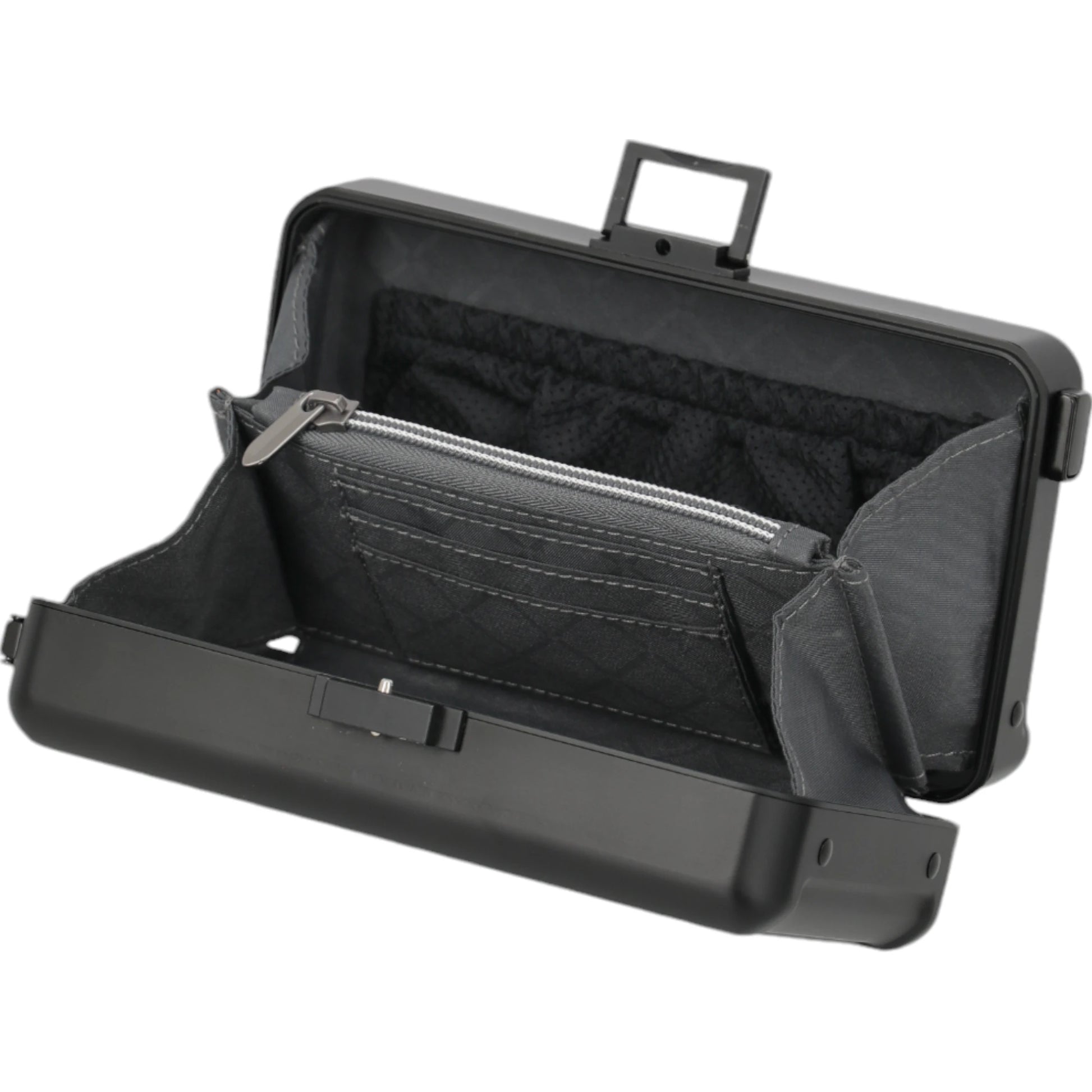 Travelite Next Minicase aus Aluminium 20 cm -Schwarz KOFFER-PLUS.COM