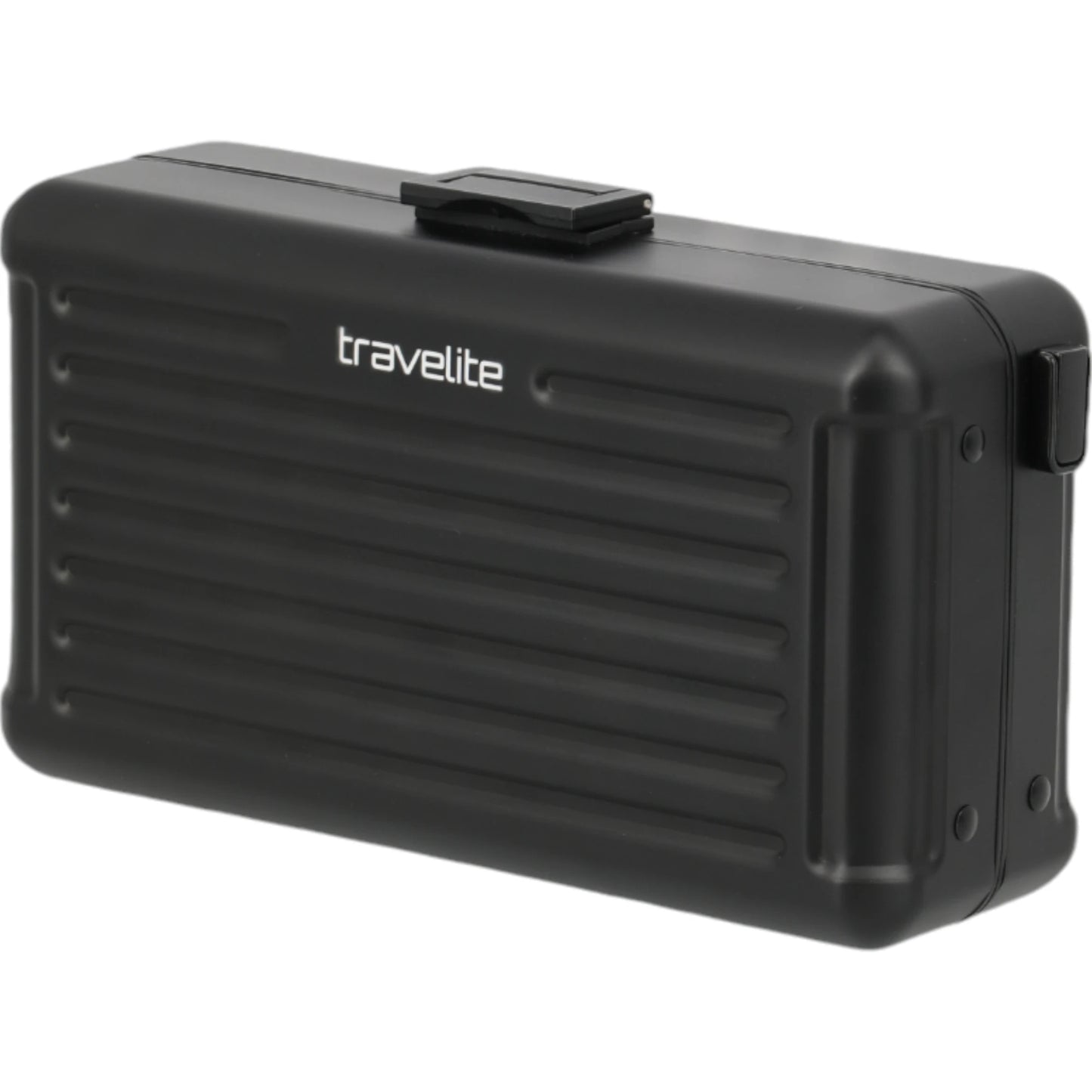 Travelite Next Minicase aus Aluminium 20 cm -Schwarz KOFFER-PLUS.COM