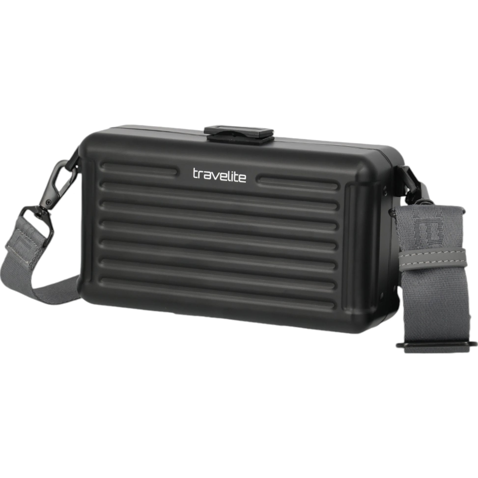 Travelite Next Minicase aus Aluminium 20 cm -Schwarz KOFFER-PLUS.COM