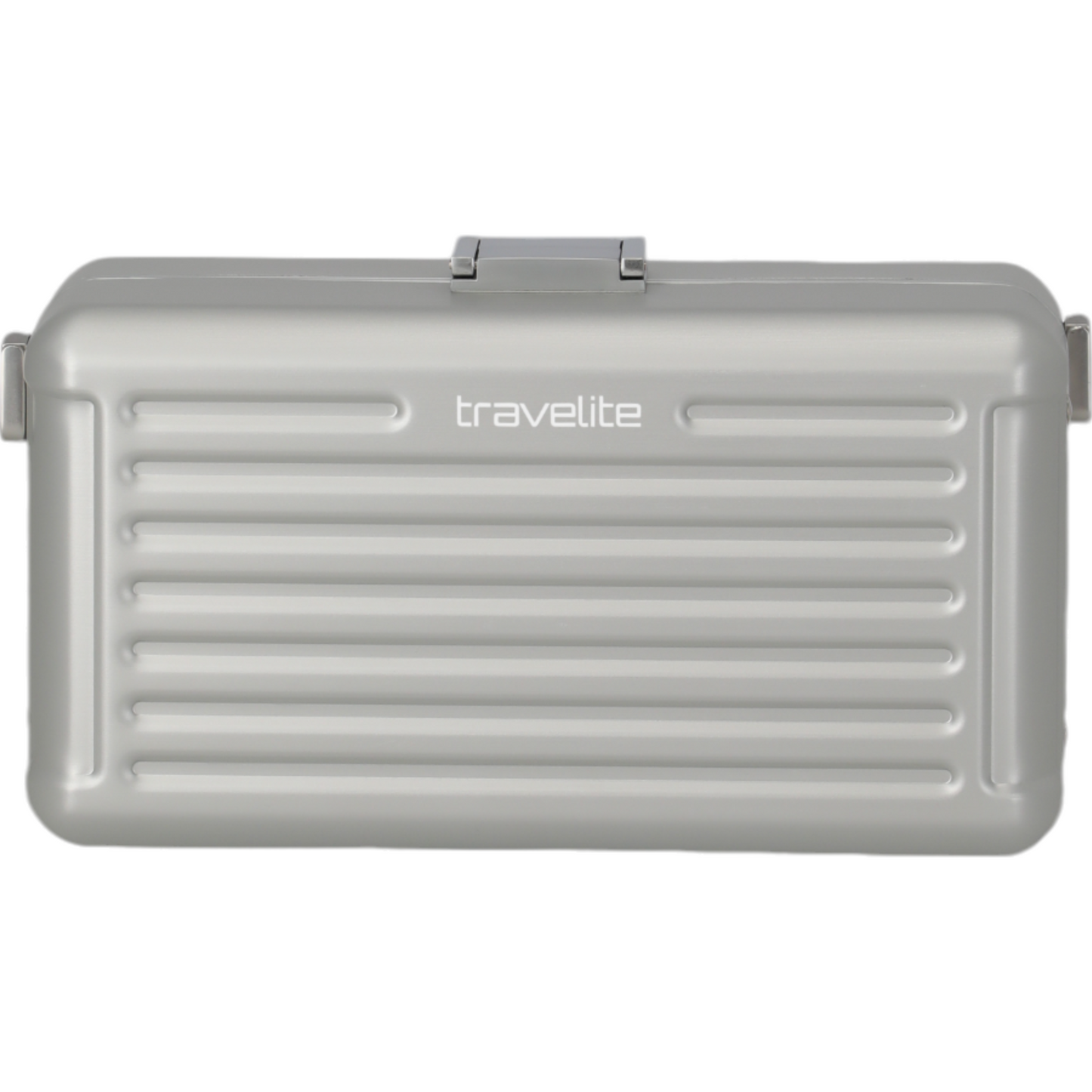 Travelite Next Minicase aus Aluminium 20 cm -Silber KOFFER-PLUS.COM