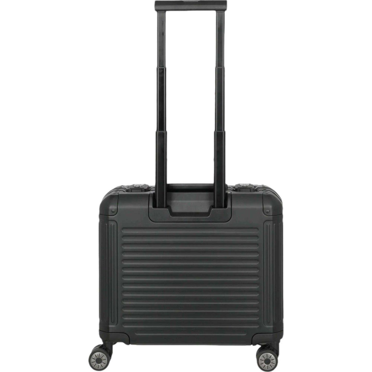 Travelite Next 4-Rad Business Trolley aus Aluminium 44 cm -Schwarz KOFFER-PLUS.COM