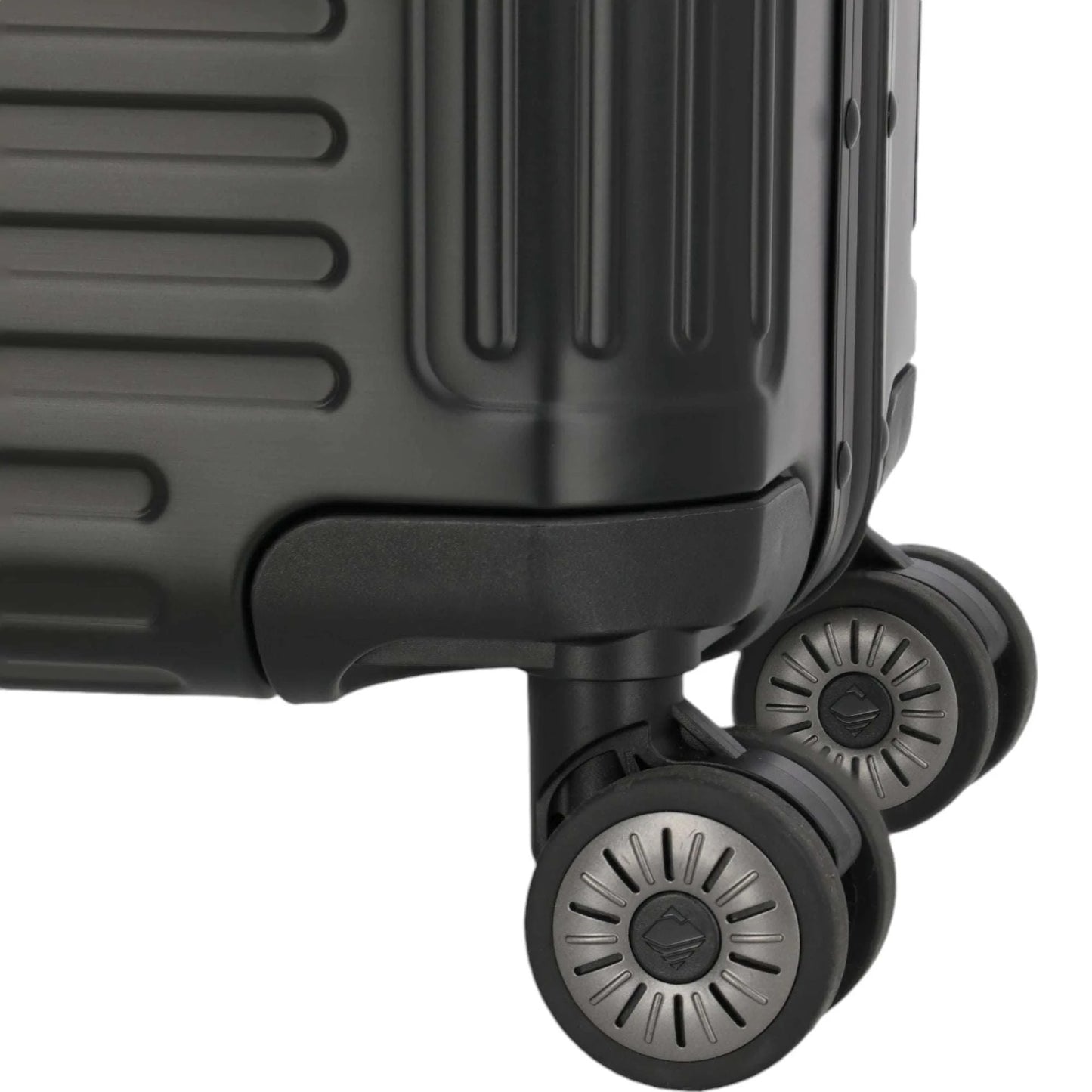 Travelite Next 4-Rad Business Trolley aus Aluminium 44 cm -Schwarz KOFFER-PLUS.COM