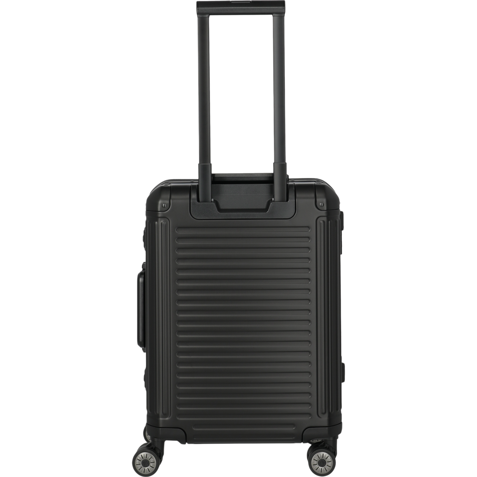 Travelite Next 4-Rollen-Kabinentrolley aus Aluminium 55 cm -Schwarz KOFFER-PLUS.COM