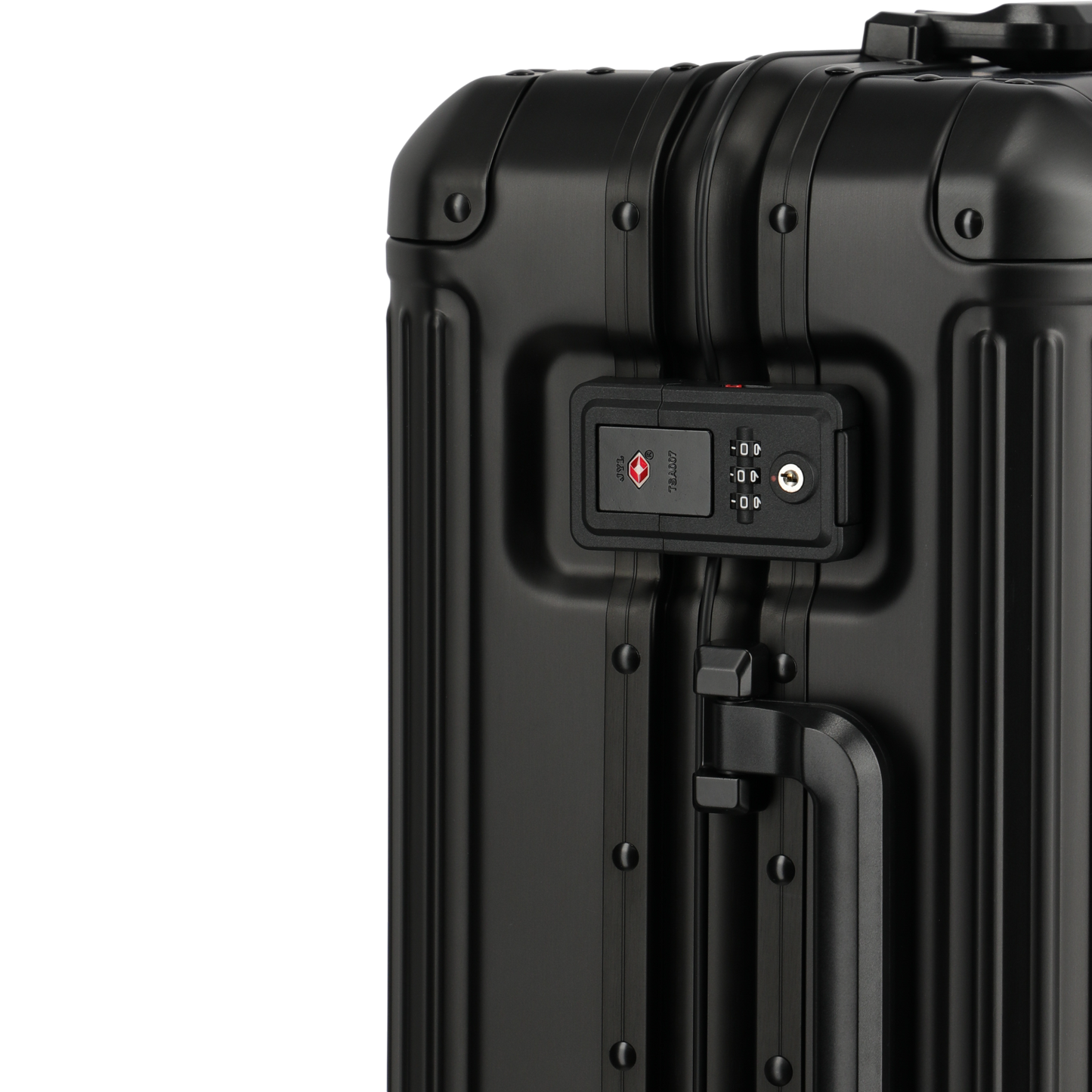 Travelite Next 4-Rollen-Kabinentrolley aus Aluminium 55 cm -Schwarz KOFFER-PLUS.COM