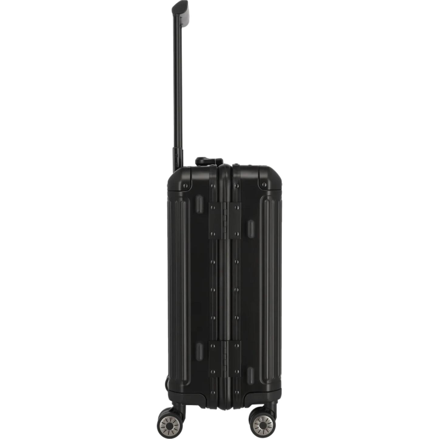 Travelite Next  4-Rollen-Kabinentrolley aus Aluminium 55 cm -Schwarz KOFFER-PLUS.COM