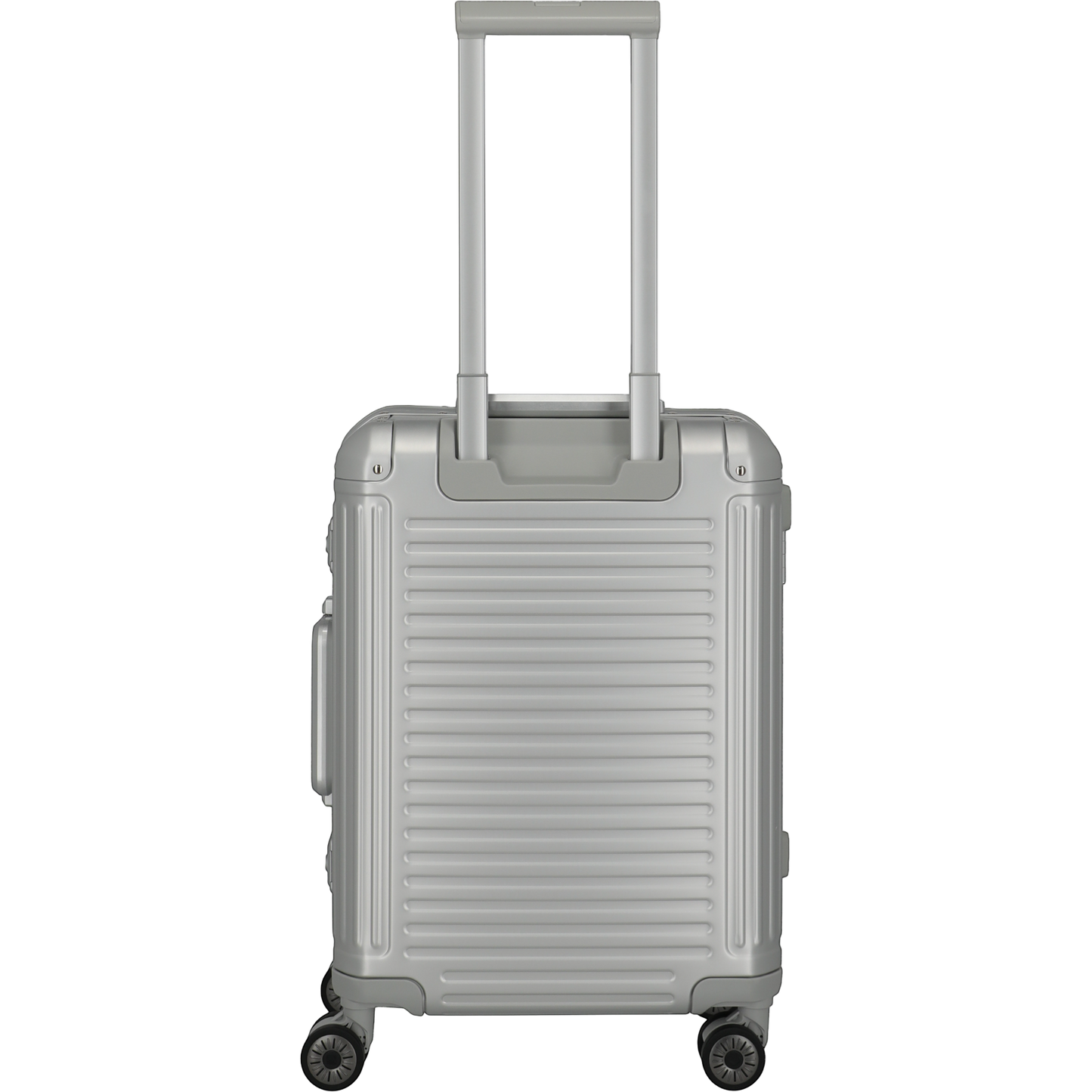 Travelite Next 4-Rollen-Kabinentrolley aus Aluminium 55 cm -Silber KOFFER-PLUS.COM