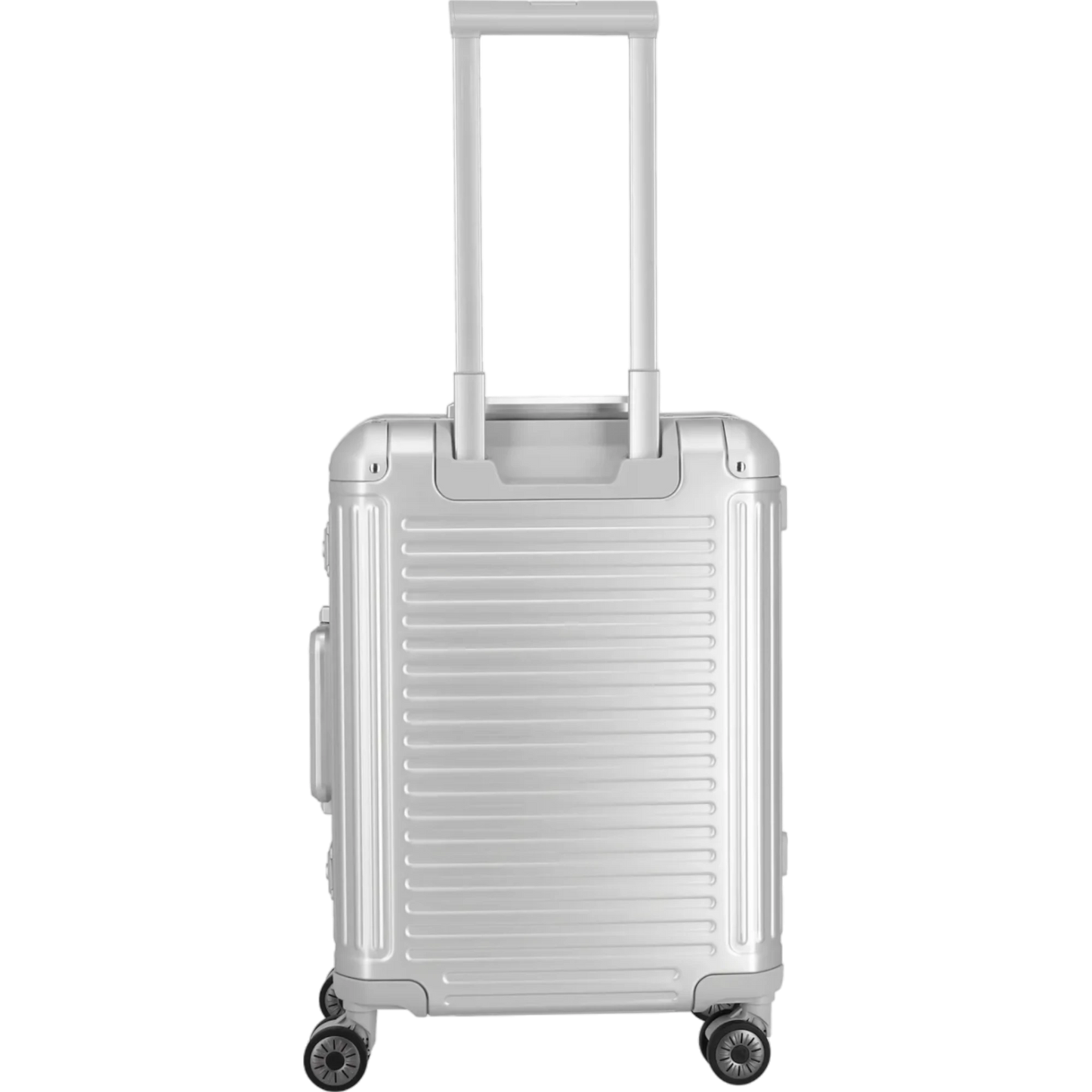 Travelite Next  4-Rollen-Kabinentrolley aus Aluminium 55 cm -Silber KOFFER-PLUS.COM