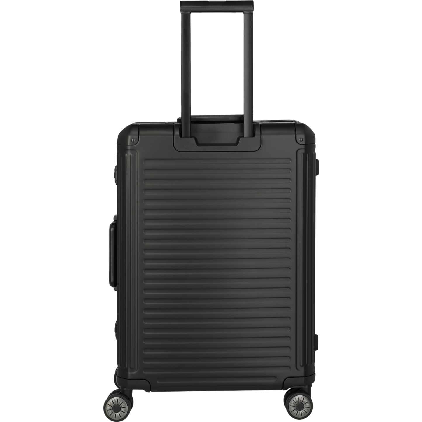 Travelite Next 4-Rollen-Trolley aus Aluminium 67 cm -Schwarz KOFFER-PLUS.COM