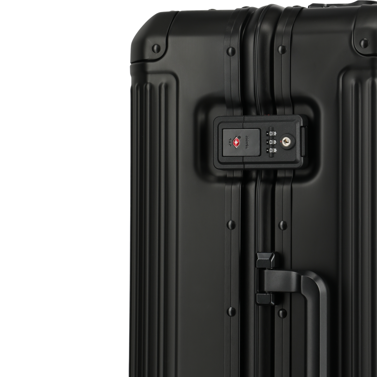 Travelite Next 4-Rollen-Trolley aus Aluminium 67 cm -Schwarz KOFFER-PLUS.COM