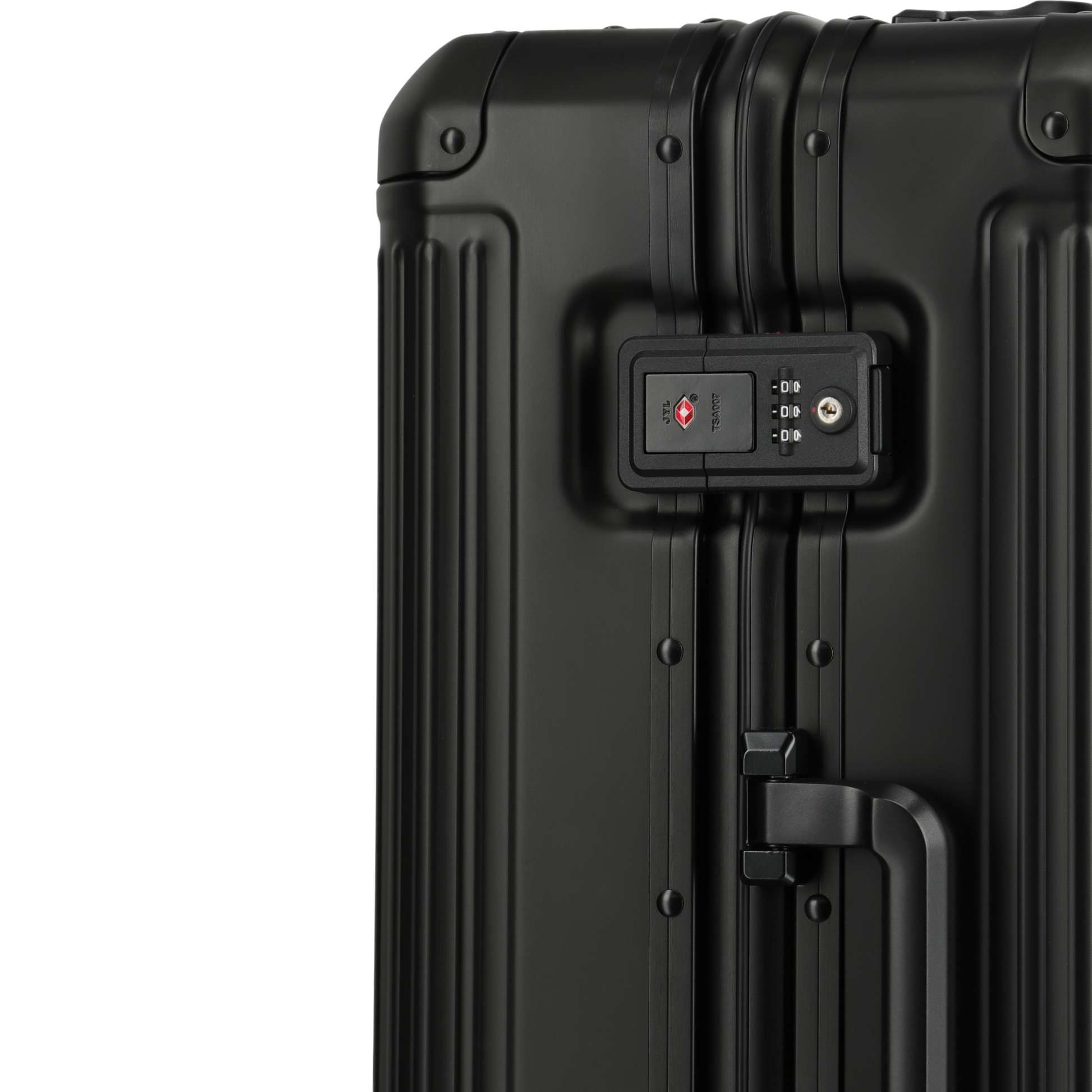 Travelite Next 4-Rollen-Trolley aus Aluminium 67 cm -Schwarz KOFFER-PLUS.COM