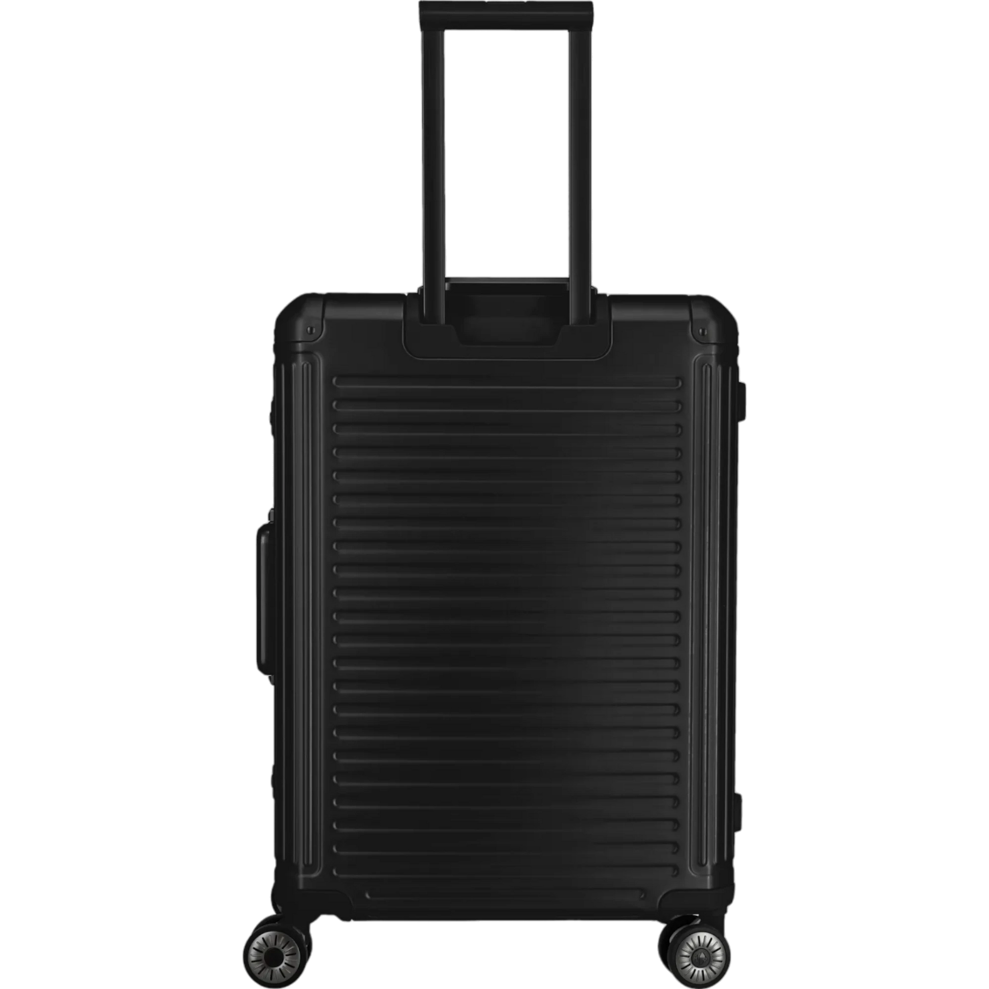 Travelite Next  4-Rollen-Trolley aus Aluminium 67 cm -Schwarz KOFFER-PLUS.COM