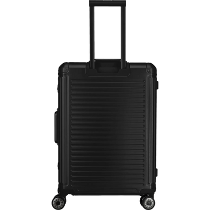 Travelite Next  4-Rollen-Trolley aus Aluminium 67 cm -Schwarz KOFFER-PLUS.COM