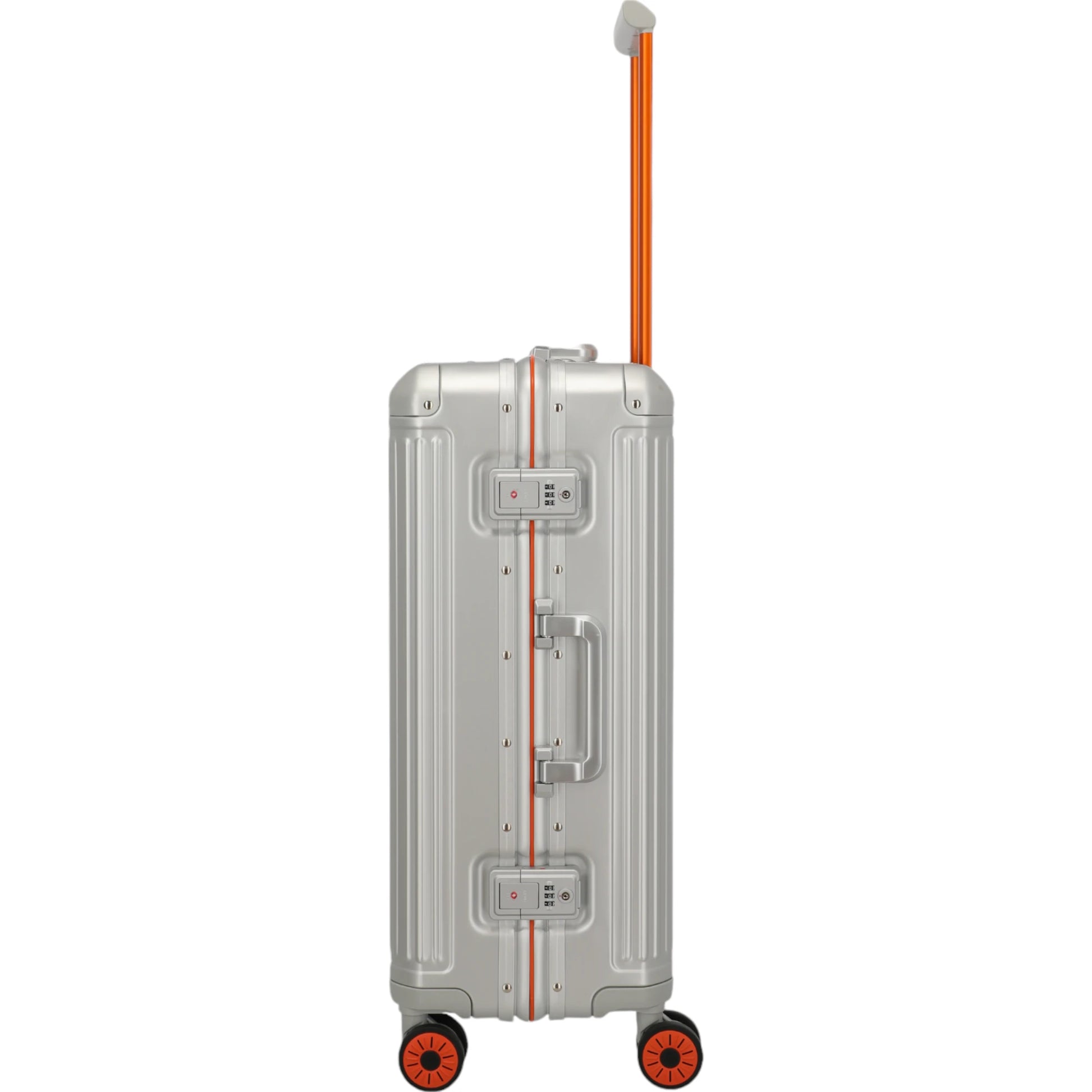 Travelite Next 4-Rollen-Trolley 75 Jahre Edition 67 cm -Silber-Orange KOFFER-PLUS.COM