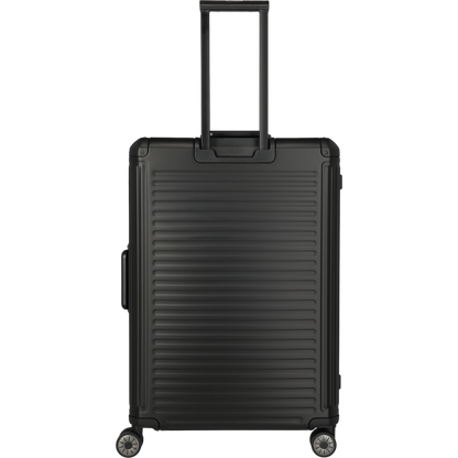 Travelite Next 4-Rollen-Trolley aus Aluminium 77 cm -Schwarz KOFFER-PLUS.COM