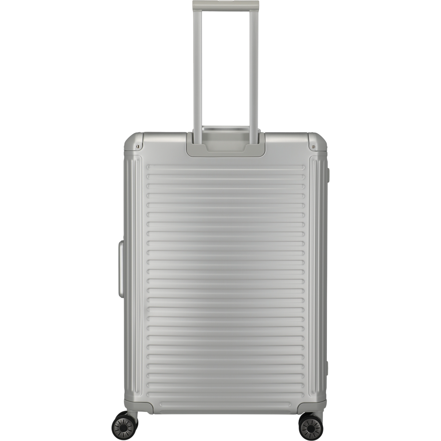 Travelite Next 4-Rollen-Trolley aus Aluminium 77 cm -Silber KOFFER-PLUS.COM