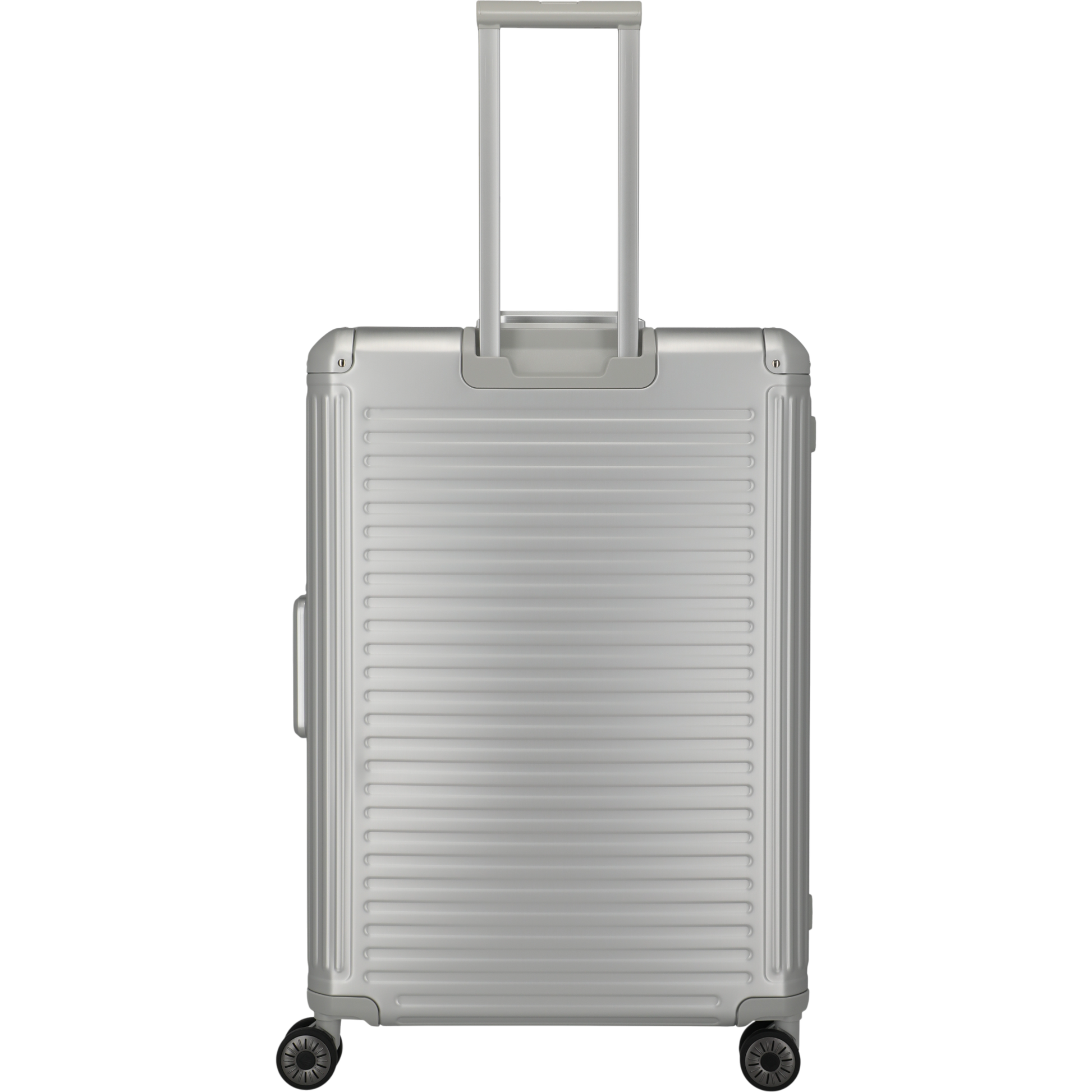 Travelite Next 4-Rollen-Trolley aus Aluminium 77 cm -Silber KOFFER-PLUS.COM