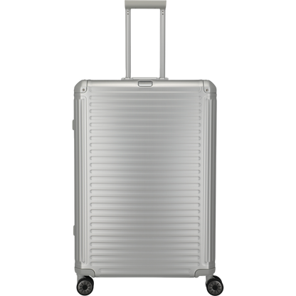 Travelite Next 4-Rollen-Trolley aus Aluminium 77 cm -Silber KOFFER-PLUS.COM