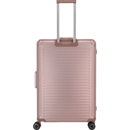 Travelite Next 4-Rollen-Trolley aus Aluminium 77 cm -Rose KOFFER-PLUS.COM