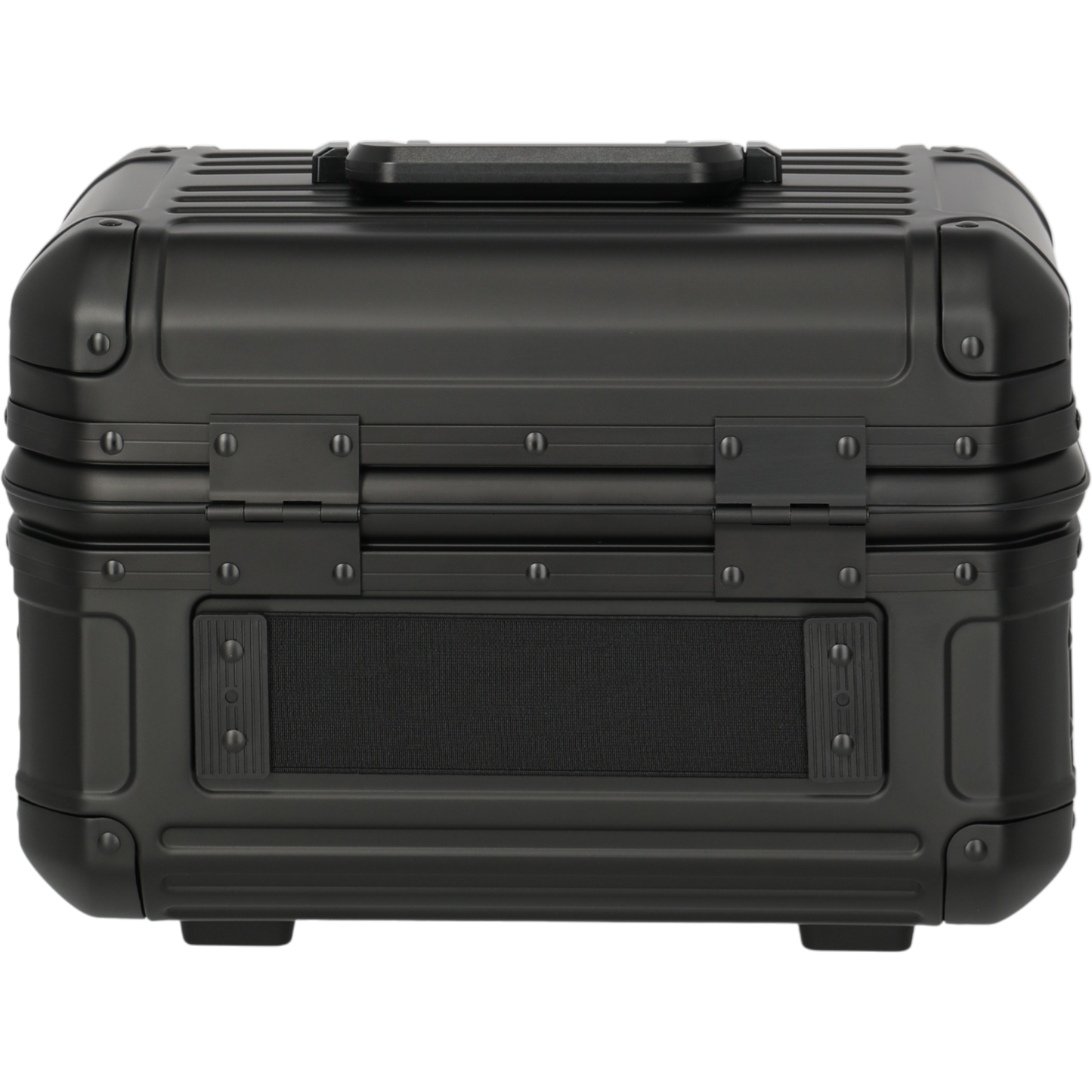 Travelite Next Beauty Case aus Aluminium 38 cm -Schwarz KOFFER-PLUS.COM