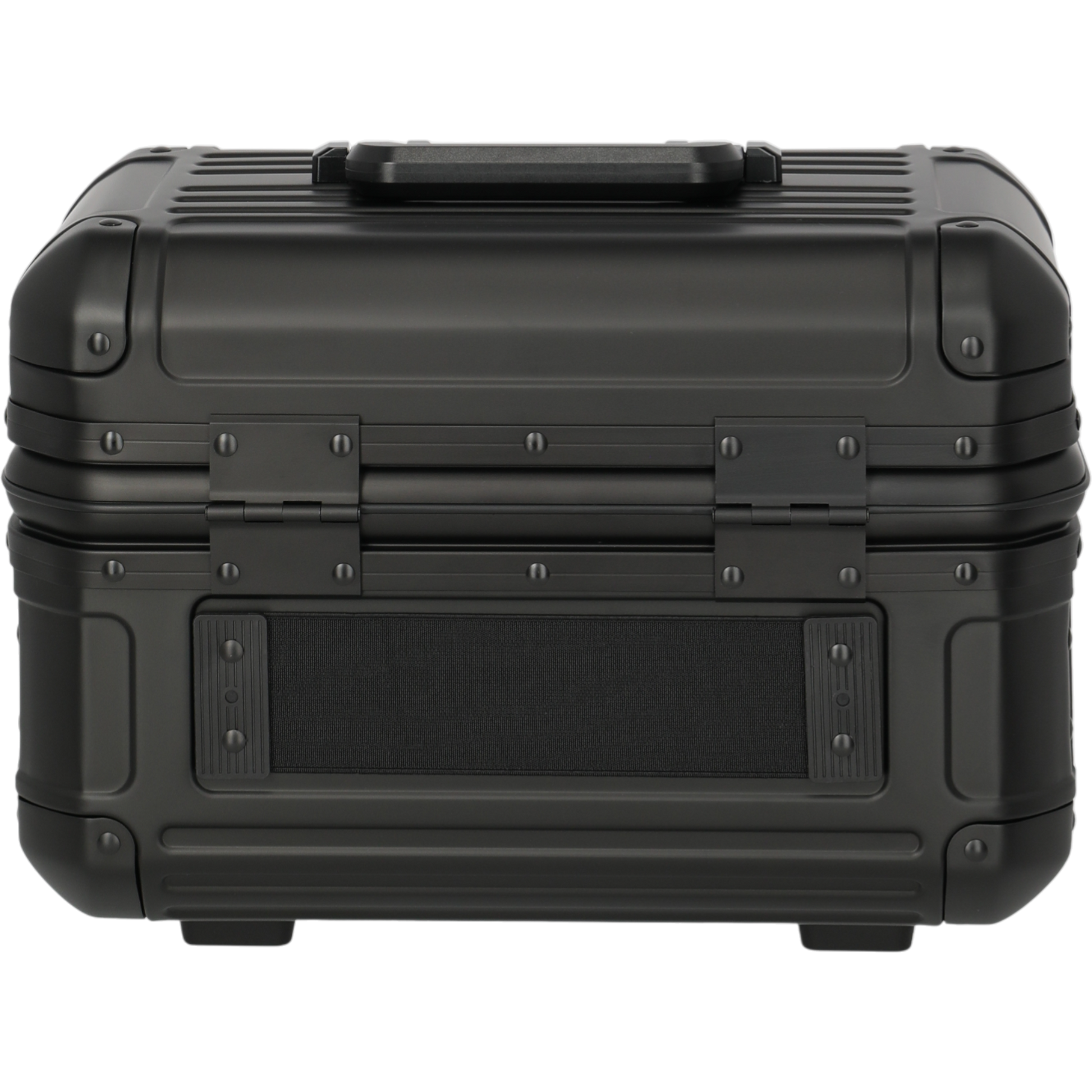 Travelite Next Beauty Case aus Aluminium 38 cm -Schwarz KOFFER-PLUS.COM