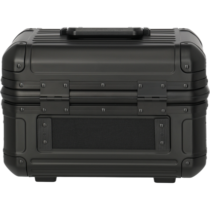 Travelite Next Beauty Case aus Aluminium 38 cm -Schwarz KOFFER-PLUS.COM