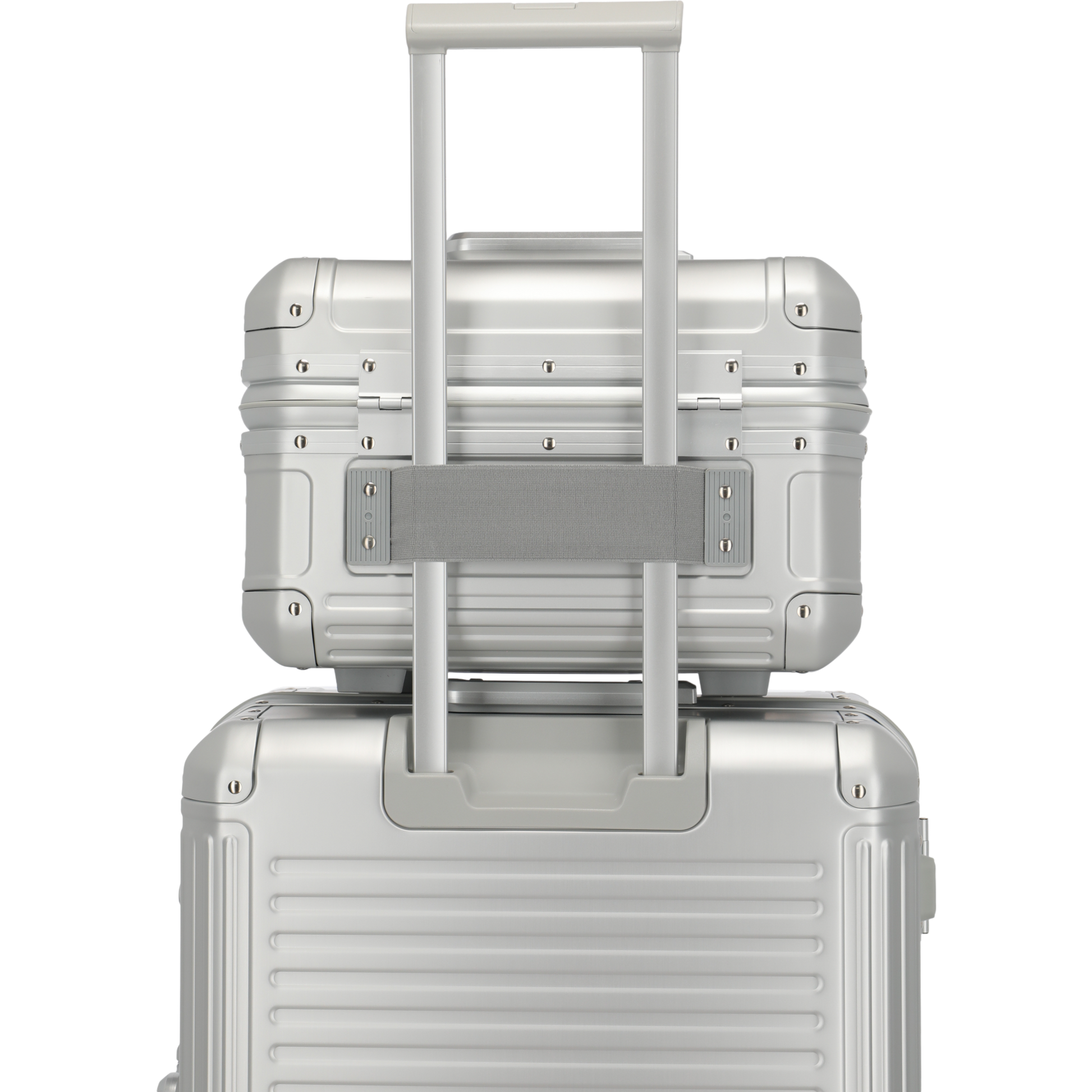 Travelite Next Beautycase aus Aluminium 38 cm -Silber KOFFER-PLUS.COM