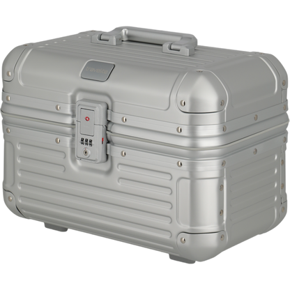 Travelite Next Beautycase aus Aluminium 38 cm -Silber KOFFER-PLUS.COM