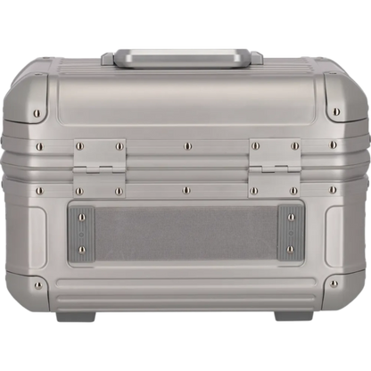 Travelite Next  Beautycase aus Aluminium 38 cm -Silber KOFFER-PLUS.COM