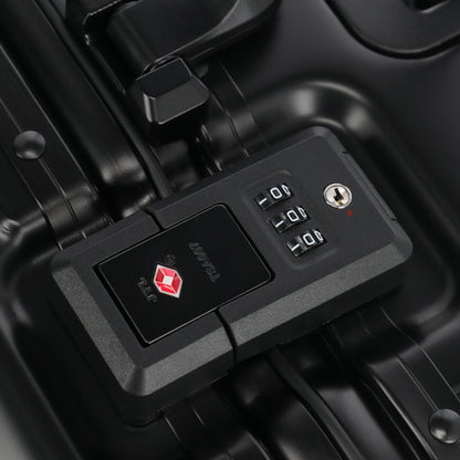 Travelite Next Business-Trolley aus Aluminium 45 cm -Schwarz KOFFER-PLUS.COM