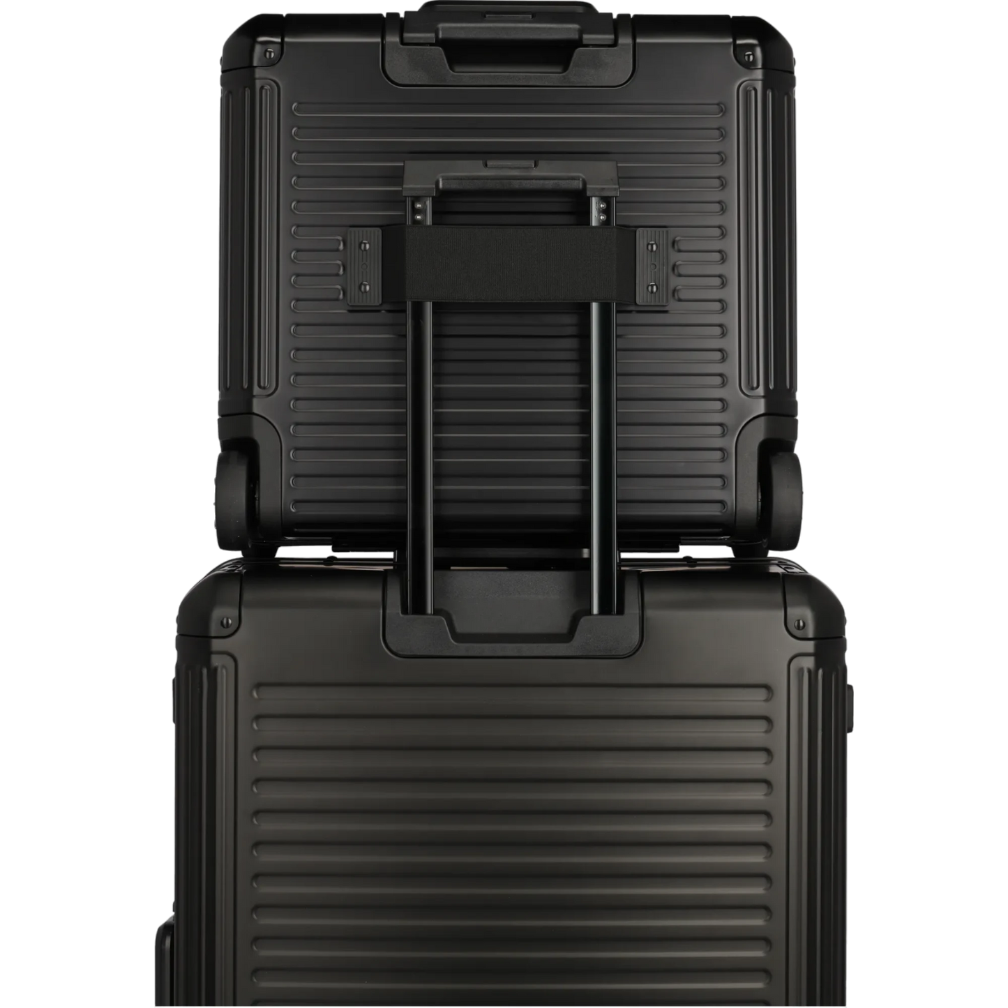 Travelite Next  Business-Trolley aus Aluminium 45 cm -Schwarz KOFFER-PLUS.COM