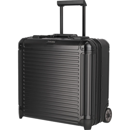 Travelite Next  Business-Trolley aus Aluminium 45 cm -Schwarz KOFFER-PLUS.COM