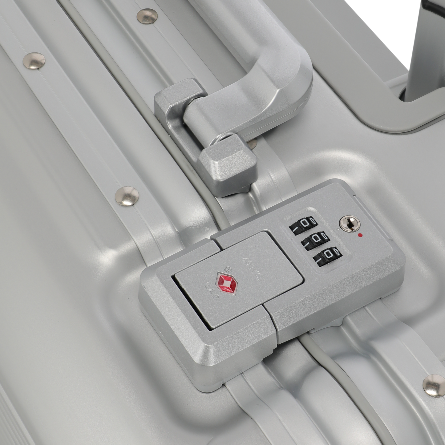 Travelite Next Business-Trolley aus Aluminium 45 cm -Silber KOFFER-PLUS.COM