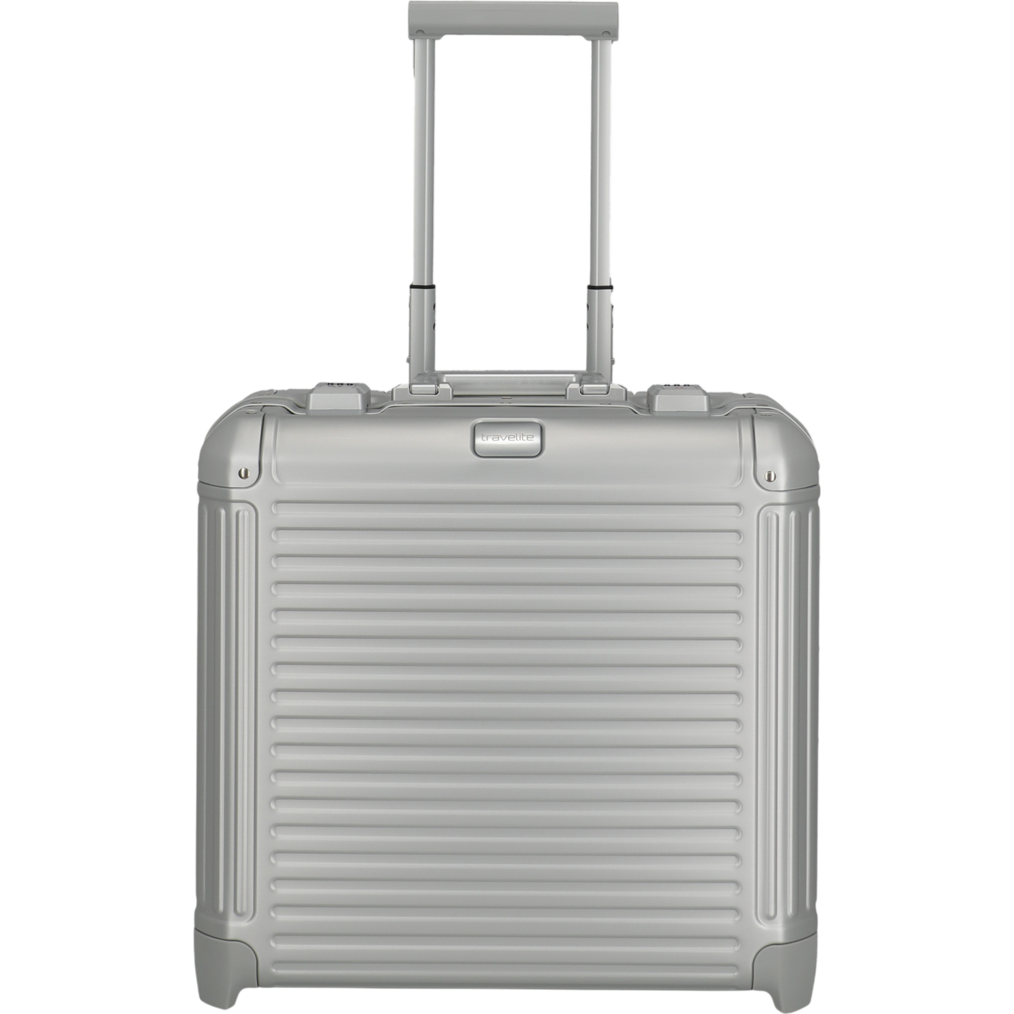 Travelite Next Business-Trolley aus Aluminium 45 cm -Silber KOFFER-PLUS.COM