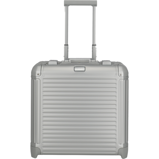 Travelite Next Business-Trolley aus Aluminium 45 cm -Silber KOFFER-PLUS.COM