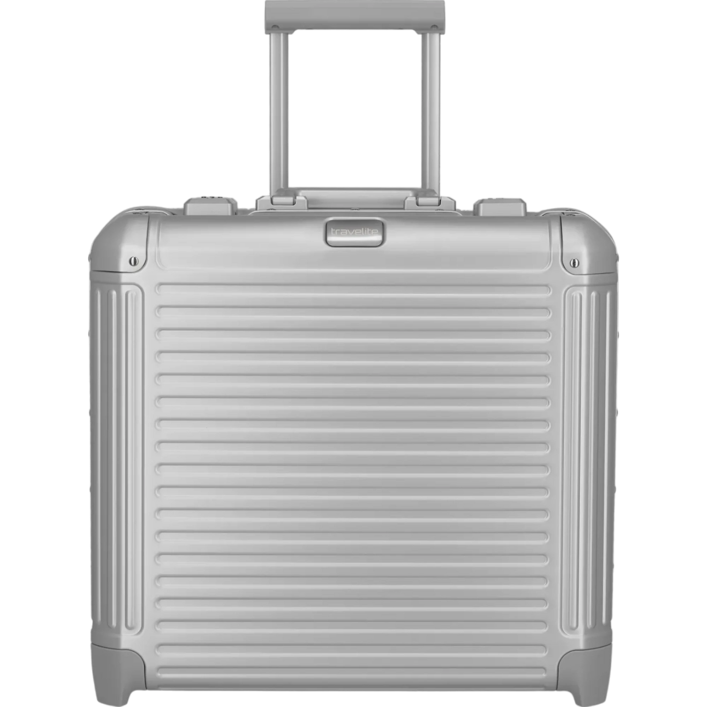 Travelite Next  Business-Trolley aus Aluminium 45 cm -Silber KOFFER-PLUS.COM