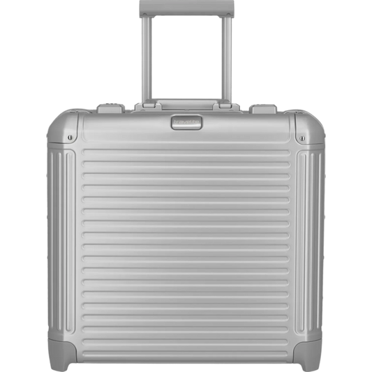 Travelite Next  Business-Trolley aus Aluminium 45 cm -Silber KOFFER-PLUS.COM