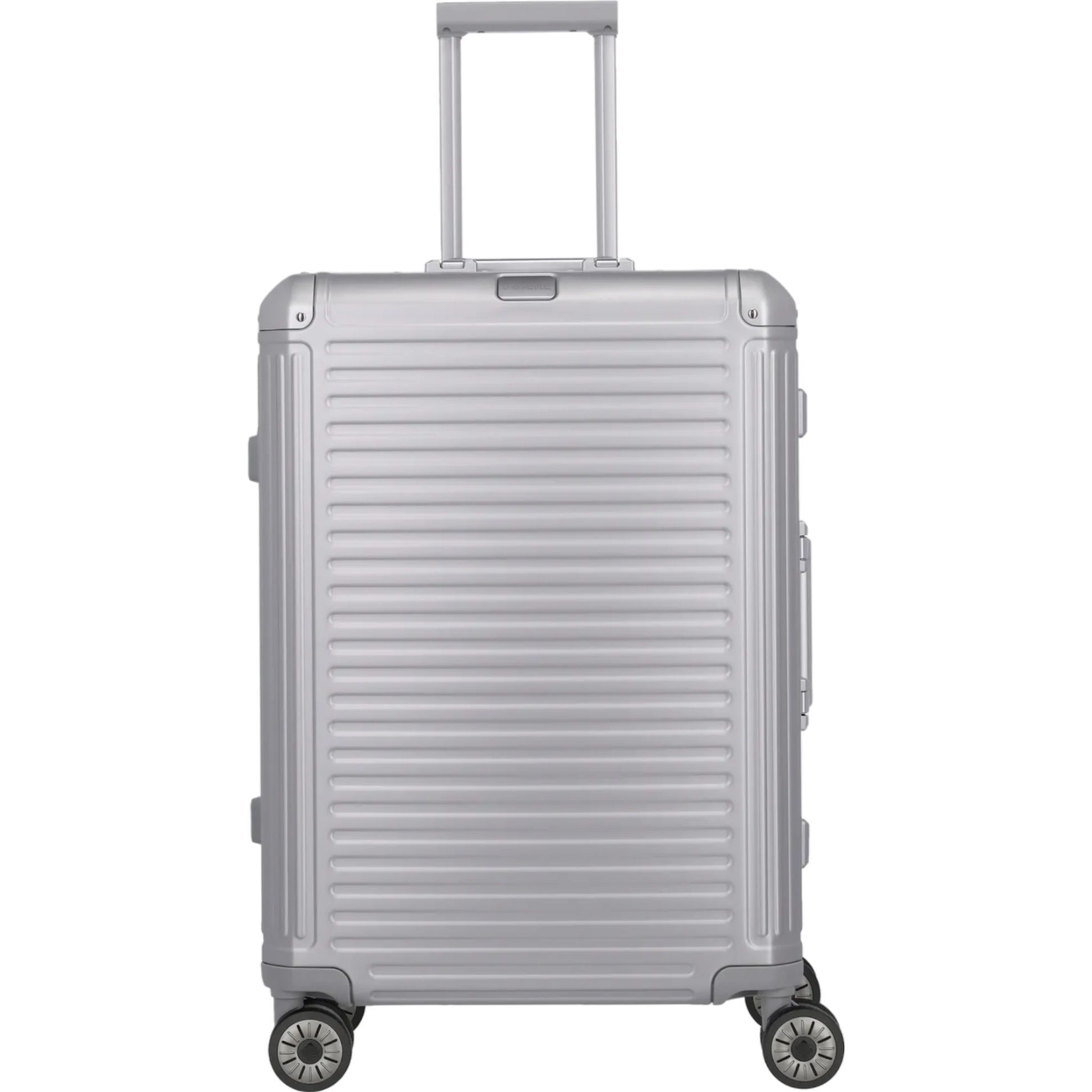 Travelite Next  4-Rollen-Trolley aus Aluminium M 67 cm -Silber KOFFER-PLUS.COM